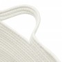 Cesta para ropa sucia algodón marrón y blanco Ø60x36 cm de , Cestas para ropa - Ref: Foro24-358476, Precio: 33,14 €, Descuent...