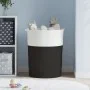 Black and white cotton storage basket Ø49x65 cm by , Baskets - Ref: Foro24-358495, Price: 47,52 €, Discount: %