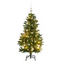 Árbol de Navidad artificial con bisagras 150 LED y bolas 150 cm en Decoración Festiva y Estacional | Comprar online en Foru.es