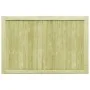 Zauntüren Holz 2 Stk. imprägnierte Kiefer 300x100 cm von vidaXL, Gartentore - Ref: Foro24-45339, Preis: 177,29 €, Rabatt: %