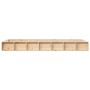 Estructura de cama de madera maciza 100x200 cm de , Camas y somieres - Ref: Foro24-820686, Precio: 106,69 €, Descuento: %