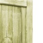 Puertas de valla madera 2 uds de pino impregnada 300x100 cm de vidaXL, Puertas de jardín - Ref: Foro24-45339, Precio: 173,55 ...