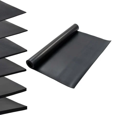 Smooth non-slip rubber mat 1.2x2 m 6 mm by vidaXL, Floors and carpets - Ref: Foro24-143962, Price: 80,34 €, Discount: %
