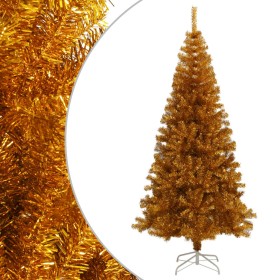 Árbol de Navidad artificial con soporte PET dorado 180 cm en Decoración Festiva y Estacional | Comprar online en Foru.es