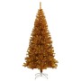 Árbol de Navidad artificial con soporte PET dorado 180 cm en Decoración Festiva y Estacional | Comprar online en Foru.es