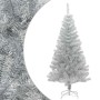 Árbol de Navidad artificial con soporte PET plateado 150 cm en Decoración Festiva y Estacional | Comprar online en Foru.es