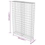Muro de gaviones con cubiertas acero galvanizado 100x20x150 cm de vidaXL, Paneles de vallas - Ref: Foro24-143579, Precio: 71,...