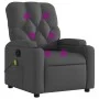 Sillón de masaje reclinable de tela gris oscuro de , Sillones - Ref: Foro24-372492, Precio: 269,18 €, Descuento: %