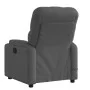 Sillón de masaje reclinable de tela gris oscuro de , Sillones - Ref: Foro24-372492, Precio: 269,18 €, Descuento: %