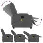 Sillón de masaje reclinable de tela gris oscuro de , Sillones - Ref: Foro24-372492, Precio: 269,18 €, Descuento: %