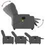 Sillón de masaje reclinable de tela gris oscuro de , Sillones - Ref: Foro24-372492, Precio: 276,19 €, Descuento: %