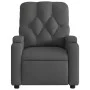 Sillón de masaje reclinable de tela gris oscuro de , Sillones - Ref: Foro24-372492, Precio: 269,18 €, Descuento: %