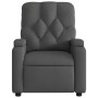 Sillón de masaje reclinable de tela gris oscuro de , Sillones - Ref: Foro24-372492, Precio: 276,19 €, Descuento: %