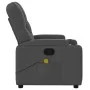 Sillón de masaje reclinable de tela gris oscuro de , Sillones - Ref: Foro24-372492, Precio: 269,18 €, Descuento: %
