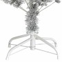 Árbol de Navidad artificial con soporte PET plateado 150 cm en Decoración Festiva y Estacional | Comprar online en Foru.es