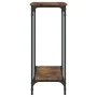 Smoked oak engineered wood console table 101x30.5x75 cm by , Side tables - Ref: Foro24-837704, Price: 40,69 €, Discount: %