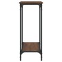 Mesa consola madera de ingeniería marrón roble 101x30,5x75 cm de , Mesas auxiliares - Ref: Foro24-837706, Precio: 41,45 €, De...