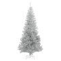 Árbol de Navidad artificial con soporte plateado PET 210 cm en Decoración Festiva y Estacional | Comprar online en Foru.es