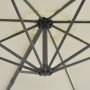 Sombrilla voladiza con poste de aluminio 300 cm arena de vidaXL, Sombrillas - Ref: Foro24-44620, Precio: 187,44 €, Descuento: %