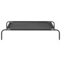 Cama de perro elevada negra textilene L de vidaXL, Camas para perros - Ref: Foro24-170662, Precio: 23,60 €, Descuento: %