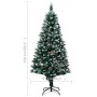 Árbol de Navidad artificial con piñas y nieve blanca 150 cm en Decoración Festiva y Estacional | Comprar online en Foru.es