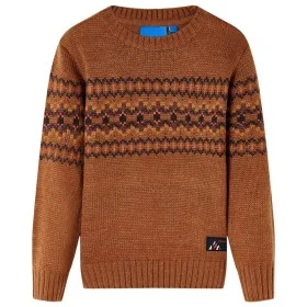 Jersey de punto infantil color coñac 92 de , Camisetas para niños - Ref: Foro24-14489, Precio: 11,95 €, Descuento: %