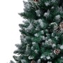 Árbol de Navidad artificial con piñas y nieve blanca 210 cm en Decoración Festiva y Estacional | Comprar online en Foru.es