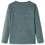 Camiseta infantil de manga larga verde oscuro mélange 140 de , Camisetas para niños - Ref: Foro24-12828, Precio: 8,59 €, Desc...
