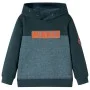 Sudadera infantil con capucha verde oscuro 128 de , Camisetas para niños - Ref: Foro24-12907, Precio: 12,41 €, Descuento: %