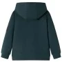 Sudadera infantil con capucha verde oscuro 128 de , Camisetas para niños - Ref: Foro24-12907, Precio: 12,41 €, Descuento: %