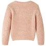 Jersey de punto infantil rosa suave 92 de , Camisetas para niños - Ref: Foro24-14524, Precio: 12,74 €, Descuento: %
