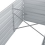 Arriate de jardín de acero galvanizado gris 320x80x45 cm de vidaXL, Maceteros y jardineras - Ref: Foro24-44846, Precio: 88,37...