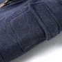 Sudadera infantil con capucha y cremallera azul oscuro mélange 140 de , Camisetas para niños - Ref: Foro24-12953, Precio: 20,...
