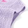 Chaleco infantil de punto color lila claro 128 de , Camisetas para niños - Ref: Foro24-14547, Precio: 11,31 €, Descuento: %