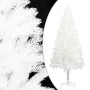 Árbol artificial de Navidad con hojas realistas blanco 180 cm en Decoración Festiva y Estacional | Comprar online en Foru.es