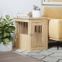 Jaula para perros madera de ingeniería roble Sonoma 45x62x59 cm de , Casetas para perros - Ref: Foro24-838311, Precio: 62,67 ...