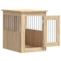 Jaula para perros madera de ingeniería roble Sonoma 45x62x59 cm de , Casetas para perros - Ref: Foro24-838311, Precio: 62,67 ...