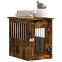 Jaula para perros madera ingeniería roble ahumado 45x62x59 cm de , Casetas para perros - Ref: Foro24-838313, Precio: 62,92 €,...