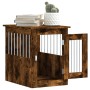 Jaula para perros madera ingeniería roble ahumado 45x62x59 cm de , Casetas para perros - Ref: Foro24-838313, Precio: 62,92 €,...