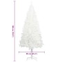Árbol artificial de Navidad con hojas realistas blanco 180 cm en Decoración Festiva y Estacional | Comprar online en Foru.es