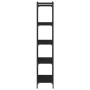 Librería de 5 estantes madera de ingeniería negro 60x30x154 cm de , Librerías y estanterías - Ref: Foro24-837657, Precio: 55,...