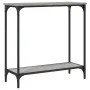Sonoma gray engineered wood console table 75x30.5x75 cm by , Side tables - Ref: Foro24-837710, Price: 36,32 €, Discount: %