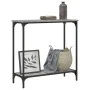 Sonoma gray engineered wood console table 75x30.5x75 cm by , Side tables - Ref: Foro24-837710, Price: 36,32 €, Discount: %