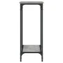 Sonoma gray engineered wood console table 75x30.5x75 cm by , Side tables - Ref: Foro24-837710, Price: 36,32 €, Discount: %