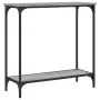 Sonoma gray engineered wood console table 75x30.5x75 cm by , Side tables - Ref: Foro24-837710, Price: 36,32 €, Discount: %