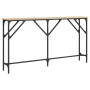 Mesa consola madera de ingeniería roble Sonoma 140x23x75 cm de , Mesas auxiliares - Ref: Foro24-837773, Precio: 46,62 €, Desc...