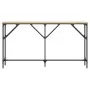 Mesa consola madera de ingeniería roble Sonoma 140x23x75 cm de , Mesas auxiliares - Ref: Foro24-837773, Precio: 47,48 €, Desc...