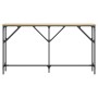 Mesa consola madera de ingeniería roble Sonoma 140x23x75 cm de , Mesas auxiliares - Ref: Foro24-837773, Precio: 46,62 €, Desc...