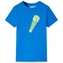 Camiseta infantil azul chillón 140 de , Camisetas para niños - Ref: Foro24-11848, Precio: 7,88 €, Descuento: %