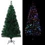 Árbol de Navidad artificial y soporte verde fibra óptica 120 cm en Decoración Festiva y Estacional | Comprar online en Foru.es